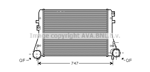 Charge Air Cooler (VNA4227)