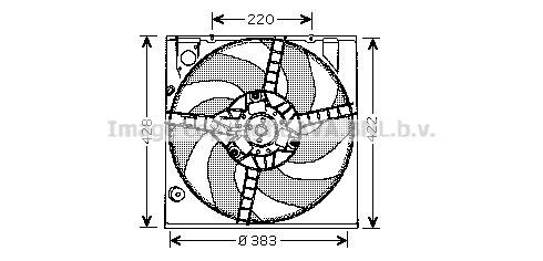 Fan, engine cooling (RT7522)