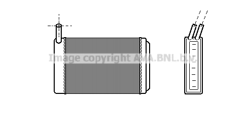 Heat Exchanger, interior heating (VN6061)