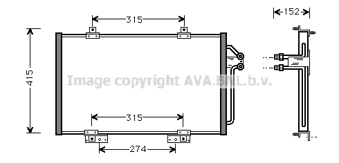 Condenser, air conditioning (RT5188)
