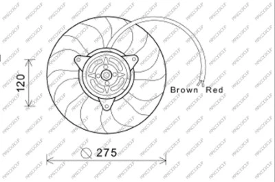Fan, engine cooling (AD033F005)