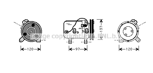 Compressor, air conditioning (DNK003)