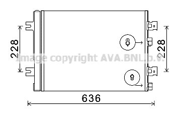 Condenser, air conditioning (RTA5467D)
