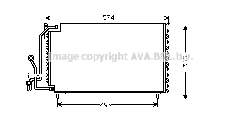 Condenser, air conditioning (PE5162)