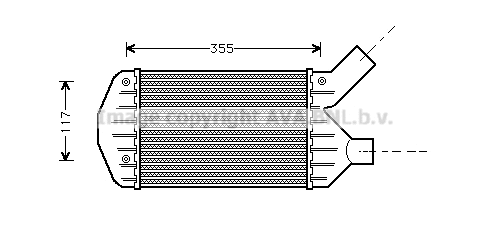 Charge Air Cooler (AL4066)