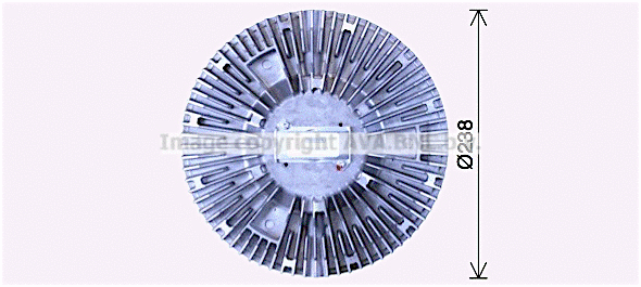 Clutch, radiator fan (IVC148)