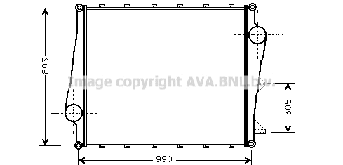 Charge Air Cooler (VL4022)