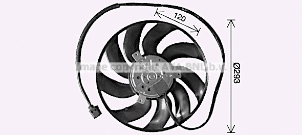 Fan, engine cooling (VN7542)