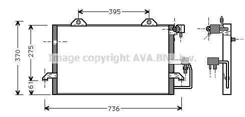 Condenser, air conditioning (AI5118)