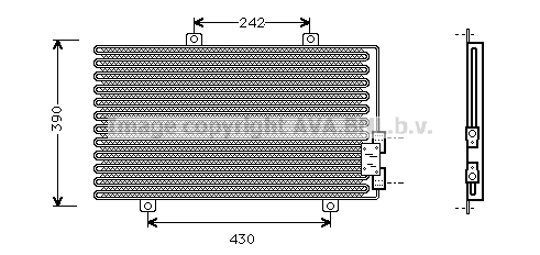 Condenser, air conditioning (AL5063)