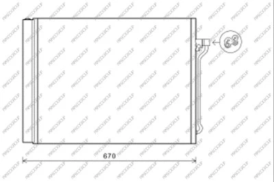 Condenser, air conditioning (BM048C004)