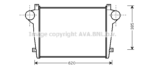 Charge Air Cooler (IV4054)