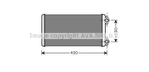 Heat Exchanger, interior heating (MN6030)