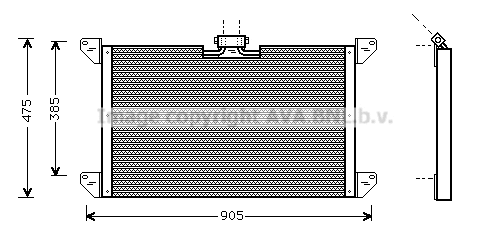 Condenser, air conditioning (SC5009)