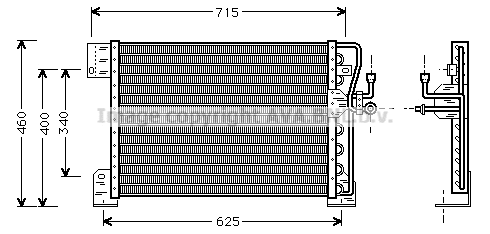 Condenser, air conditioning (JE5005)