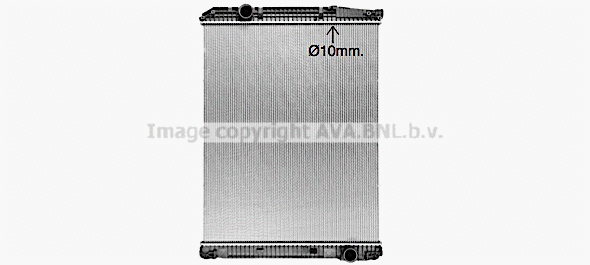 Radiator, engine cooling (ME2254N)