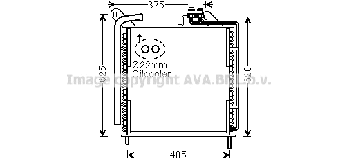 Condenser, air conditioning (JD5040)