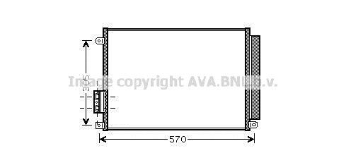 Condenser, air conditioning (FT5347D)