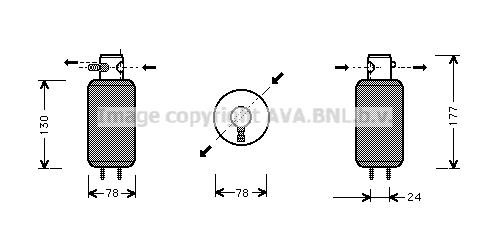 Dryer, air conditioning (VND165)