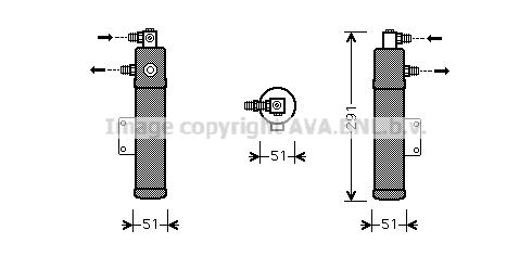 Dryer, air conditioning (MED201)