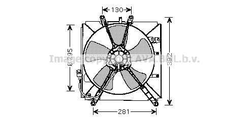 Fan, engine cooling (TO7512)