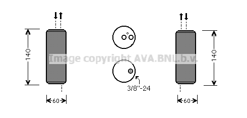 Dryer, air conditioning (DND082)