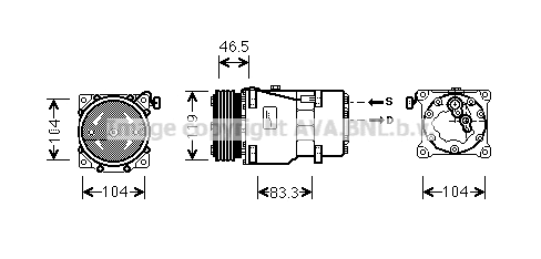 Compressor, air conditioning (CNAK201)