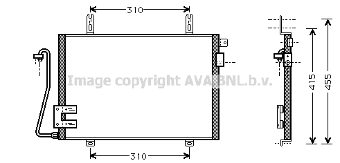 Condenser, air conditioning (RT5221)