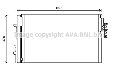 Condenser, air conditioning (BWA5479D)