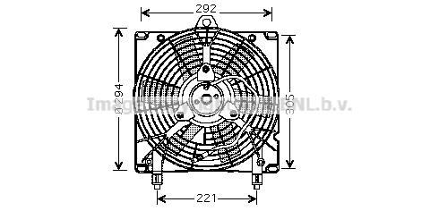 Fan, engine cooling (CN7517)