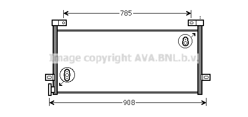 Condenser, air conditioning (VL5081)