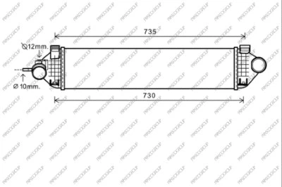 Charge Air Cooler (FD719N003)