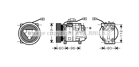 Compressor, air conditioning (MZK202)