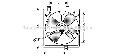 Fan, engine cooling (TO7545)