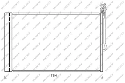 Condenser, air conditioning (VG819C001)