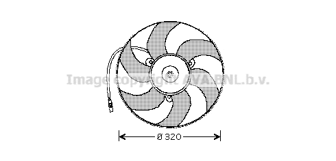 Fan, engine cooling (PE7513)