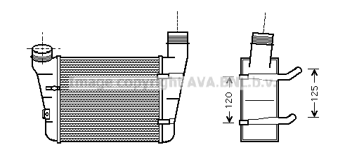 Charge Air Cooler (AIA4221)