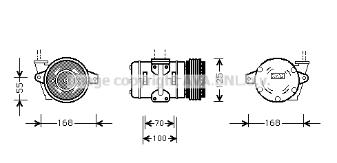 Compressor, air conditioning (PRK036)