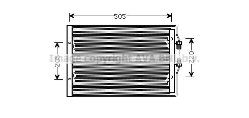 Condenser, air conditioning (IV5065)
