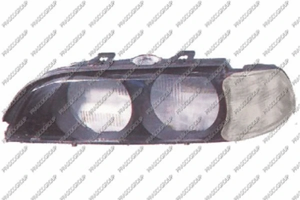 Diffusing Lens, headlight (BM0445014)