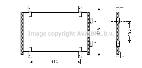 Condenser, air conditioning (FTA5302)