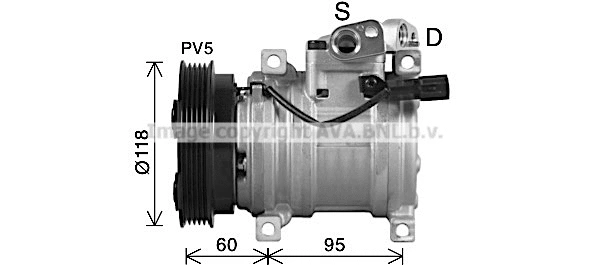 Compressor, air conditioning (HYK483)