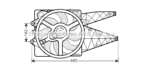 Fan, engine cooling (FT7530)