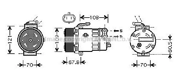 Compressor, air conditioning (OLAK139)