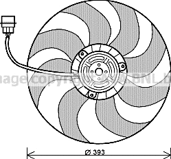 Fan, engine cooling (VN7526)