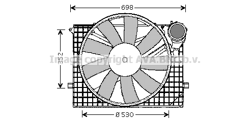 Fan, engine cooling (MS7505)