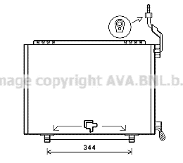 Condenser, air conditioning (FD5610)
