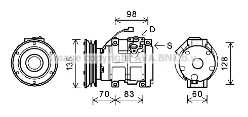Compressor, air conditioning (CPAK009)