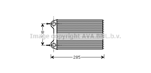 Heat Exchanger, interior heating (AI6254)