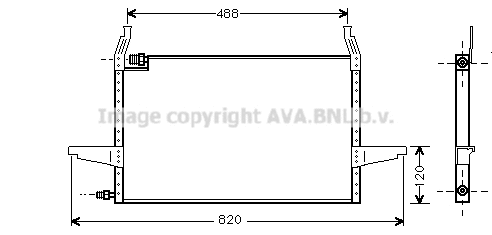 Condenser, air conditioning (FD5249)